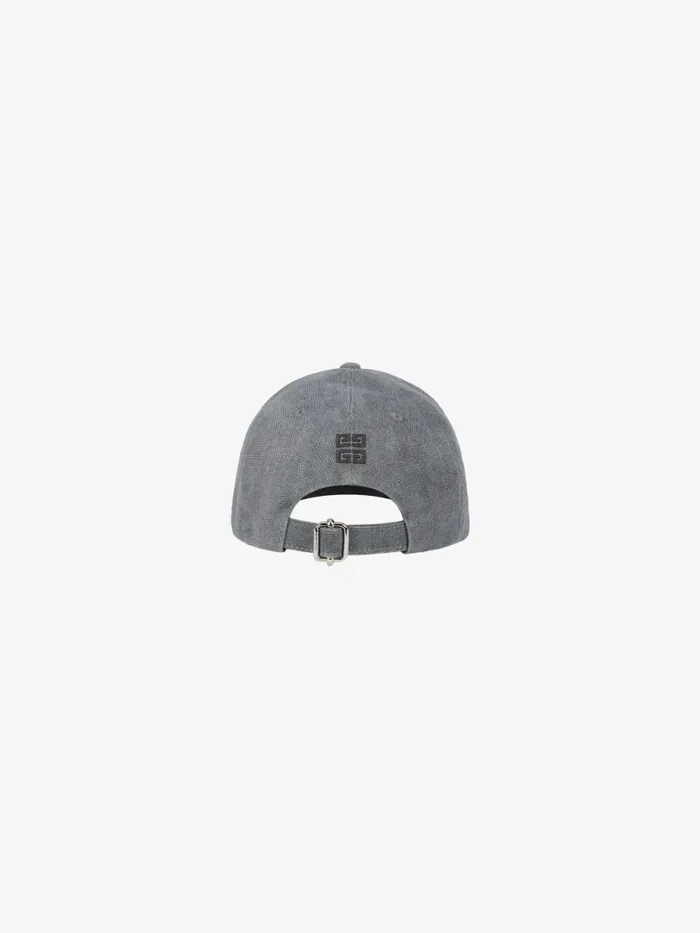 Men Beanies and Caps Givenchy GIVENCHY Cap In Cotton Grey Men Beanies and Caps Givenchy GIVENCHY Cap In Cotton Grey