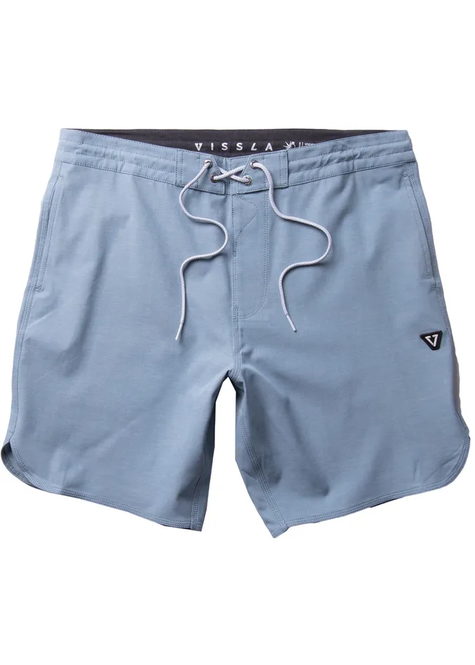 Men Boardshorts Vissla Stoke8217M 1758243 Boardshort Light Slate