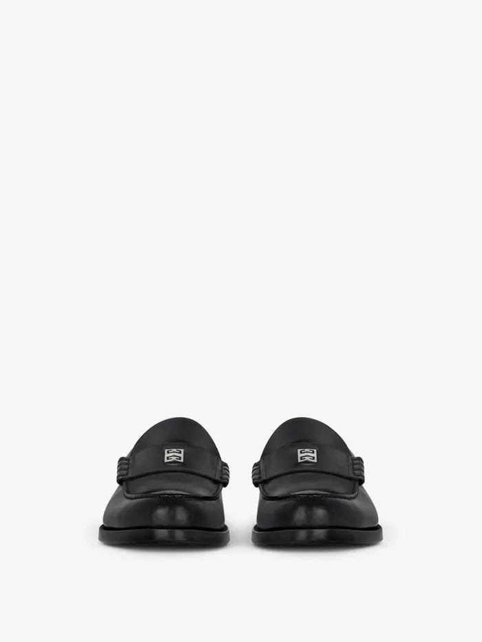 Men Boots and Loafers Givenchy Mr G Loafers In Leather Black Men Boots and Loafers Givenchy Mr G Loafers In Leather Black