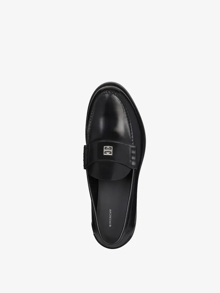 Men Boots and Loafers Givenchy Mr G Loafers In Leather Black Men Boots and Loafers Givenchy Mr G Loafers In Leather Black