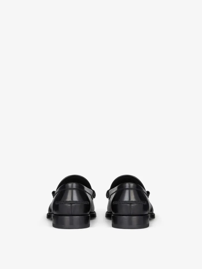 Men Boots and Loafers Givenchy Mr G Loafers In Leather Black Men Boots and Loafers Givenchy Mr G Loafers In Leather Black
