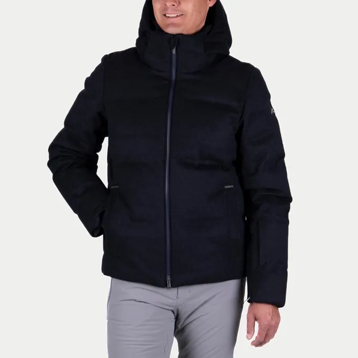 Men Cashmere Tech Jacket Deep Space KJUS Jackets and Vests