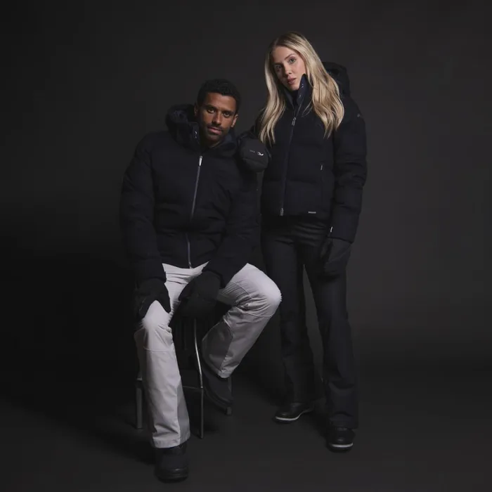 Men Cashmere Tech Jacket Deep Space KJUS Jackets and Vests
