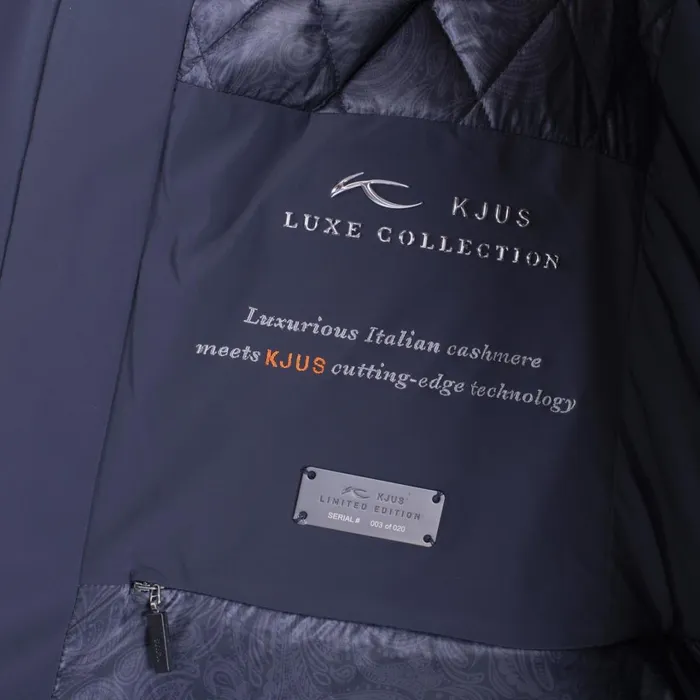 Men Cashmere Tech Jacket Deep Space KJUS Jackets and Vests
