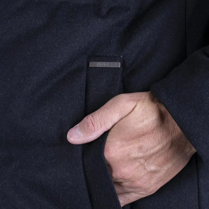 Men Cashmere Tech Jacket Deep Space KJUS Jackets and Vests