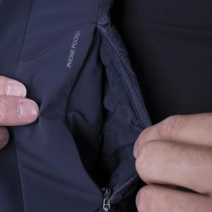 Men Cashmere Tech Jacket Deep Space KJUS Jackets and Vests