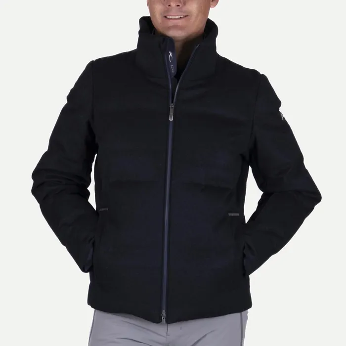 Men Cashmere Tech Jacket Deep Space KJUS Jackets and Vests