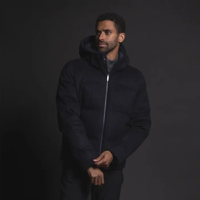 Men Cashmere Tech Jacket Deep Space KJUS Jackets and Vests