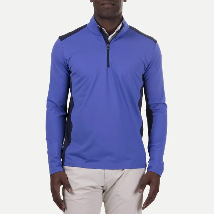 Men Cool Recovery Midlayer HalfZip Mykonosatlanta Blue KJUS Midlayers and Sweaters Men Cool Recovery Midlayer HalfZip Mykonosatlanta Blue KJUS Midlayers and Sweaters