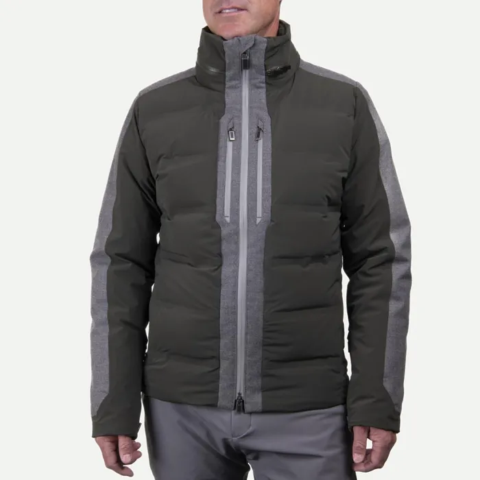 Men Cosmo Coat Dark Olive KJUS Jackets and Vests