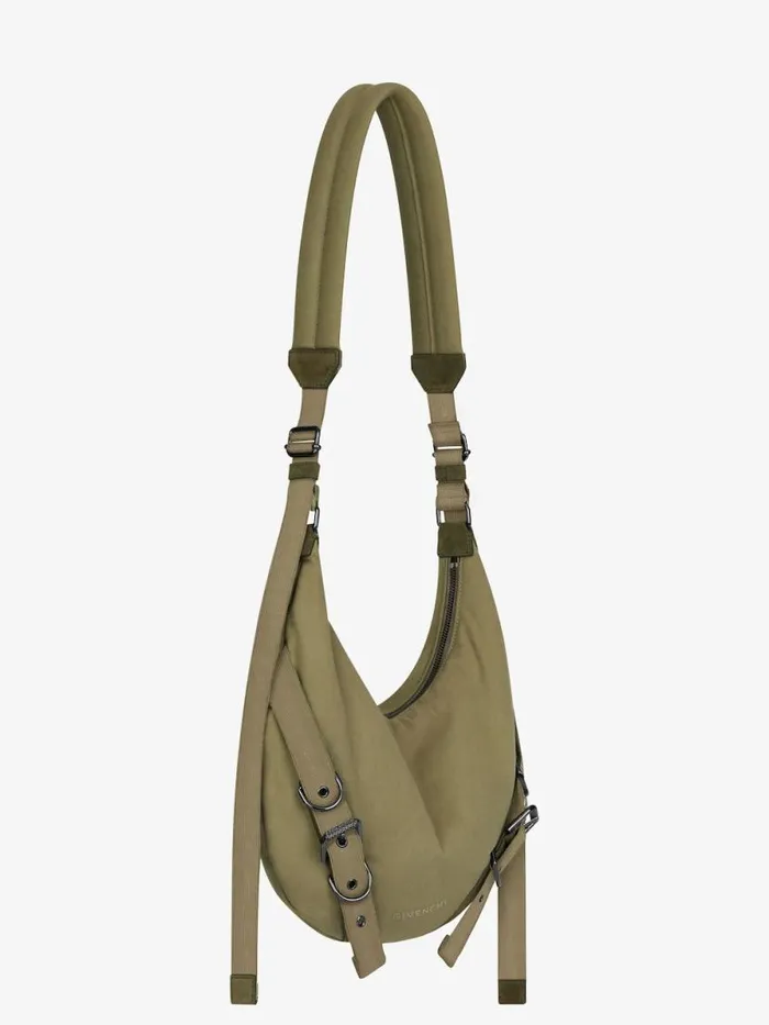 Men Crossbody Bags Givenchy Voyou Crossbody Bag In Canvas Khaki Men Crossbody Bags Givenchy Voyou Crossbody Bag In Canvas Khaki