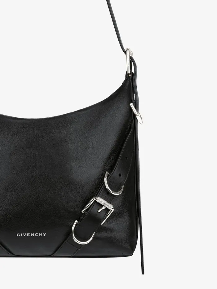 Men Crossbody Bags Givenchy Voyou Crossbody Bag In Grained Leather Black Men Crossbody Bags Givenchy Voyou Crossbody Bag In Grained Leather Black