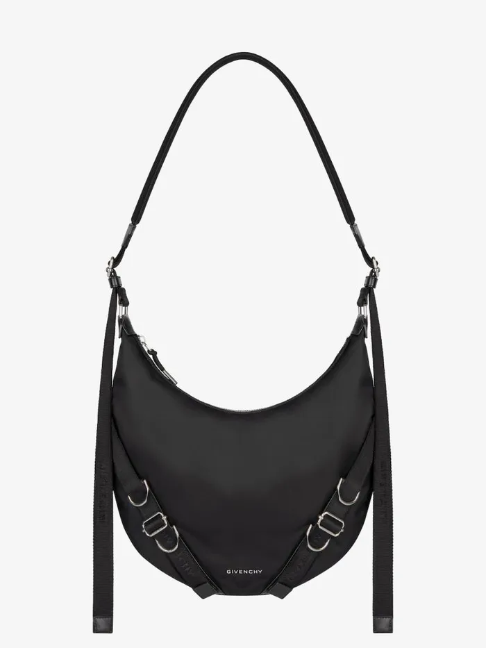 Men Crossbody Bags Givenchy Voyou Crossbody Bag In Nylon Black