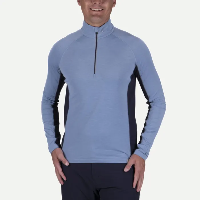 Men Dispatch Midlayer HalfZip Neptunedeep Space KJUS Midlayers and Sweaters