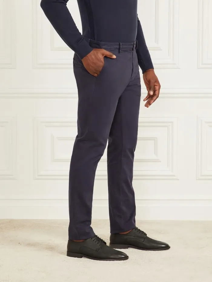 Men Eco Hugh Easy Chino Pant Bleu lgant Pants and Shorts GUESS Men Eco Hugh Easy Chino Pant Bleu lgant Pants and Shorts GUESS