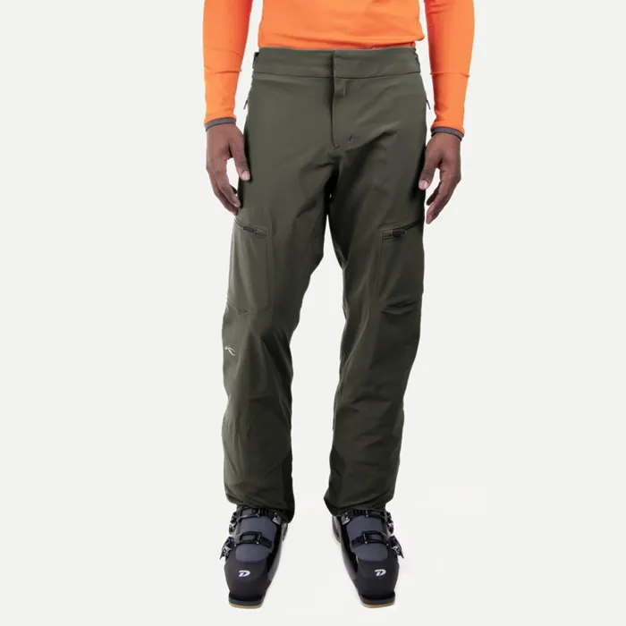 Men FRX Shell Pants 8211 Waterproof Ski Pants Dark Olive KJUS Pants