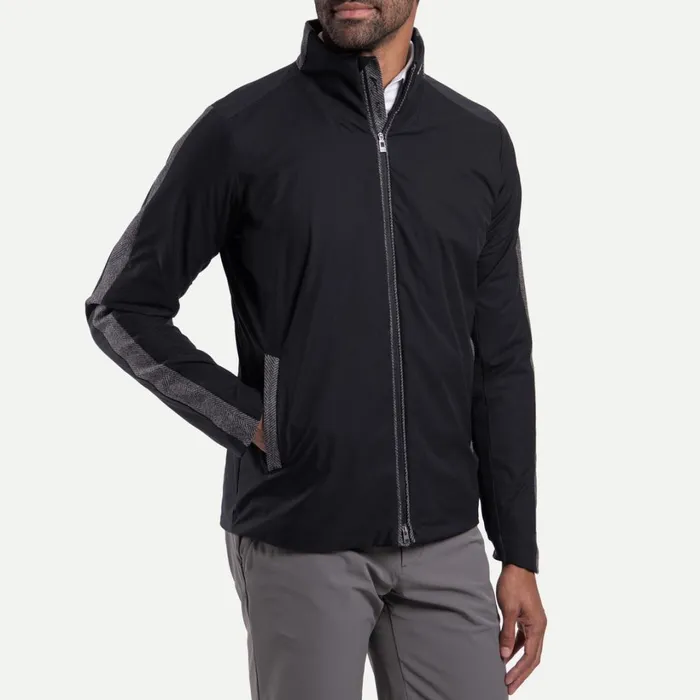 Men Harrison Luxe Jacket Black KJUS Jackets and Vests
