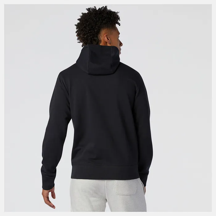 Men Hoodies and Sweatshirts New Balance NB Essentials Stacked Full Zip Hoodie BLACK Men Hoodies and Sweatshirts New Balance NB Essentials Stacked Full Zip Hoodie BLACK