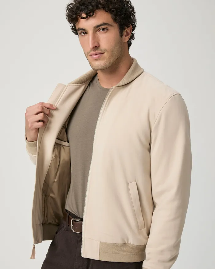 Men Jackets and Coats PAIGE Icon Capsule Timothy Bomber 8211 Moonstruck