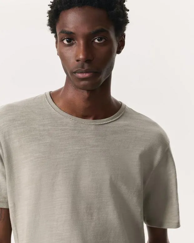 Men Jackets and Coats rag and bone Classic Flame TShirt DesertElephant GrayHeron BlueLight Teal