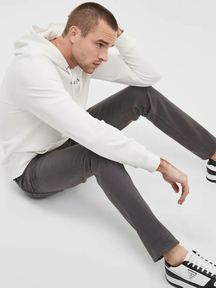 Men Jeans and Denim GUESS Coated Tapered Jeans Iron Grey Coated Men Jeans and Denim GUESS Coated Tapered Jeans Iron Grey Coated