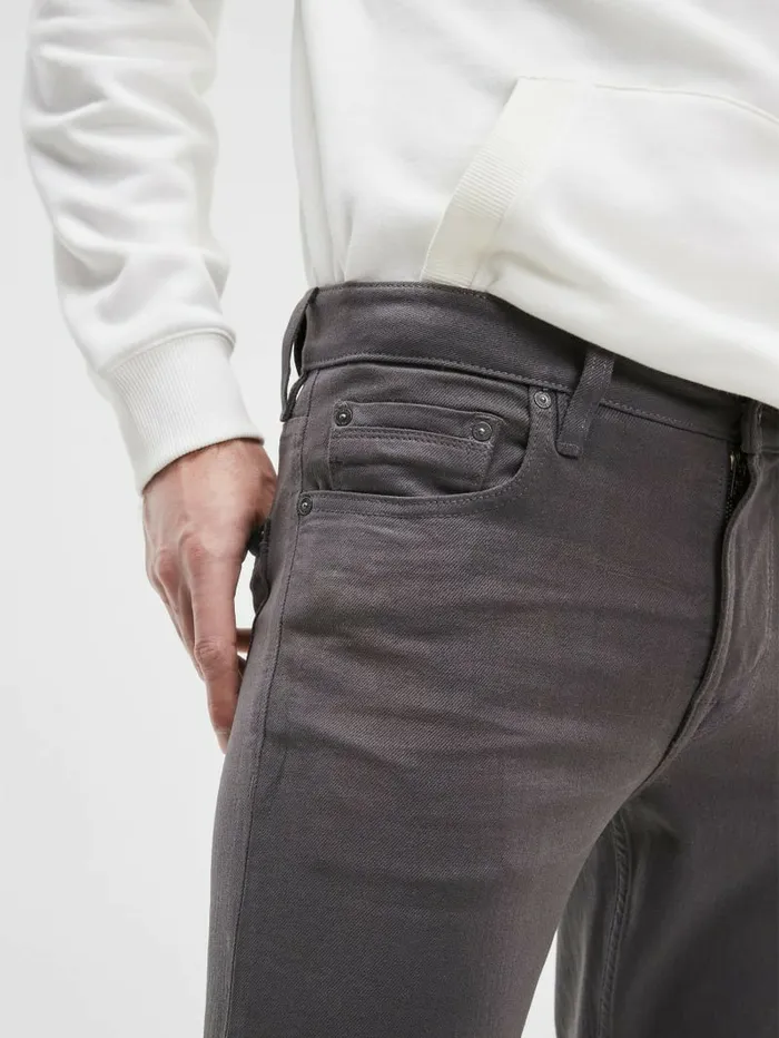 Men Jeans and Denim GUESS Coated Tapered Jeans Iron Grey Coated Men Jeans and Denim GUESS Coated Tapered Jeans Iron Grey Coated