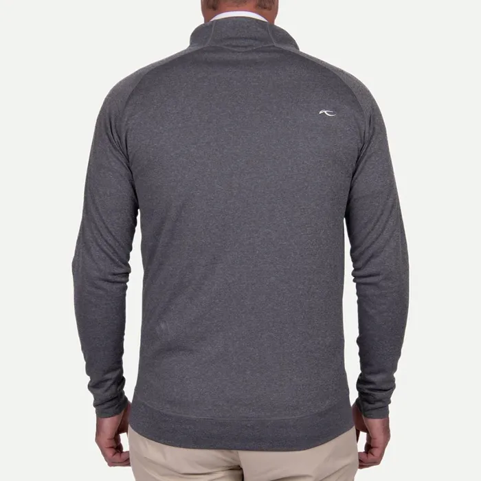 Men Keano HalfZip Steel Grey Melange KJUS Midlayers and Sweaters