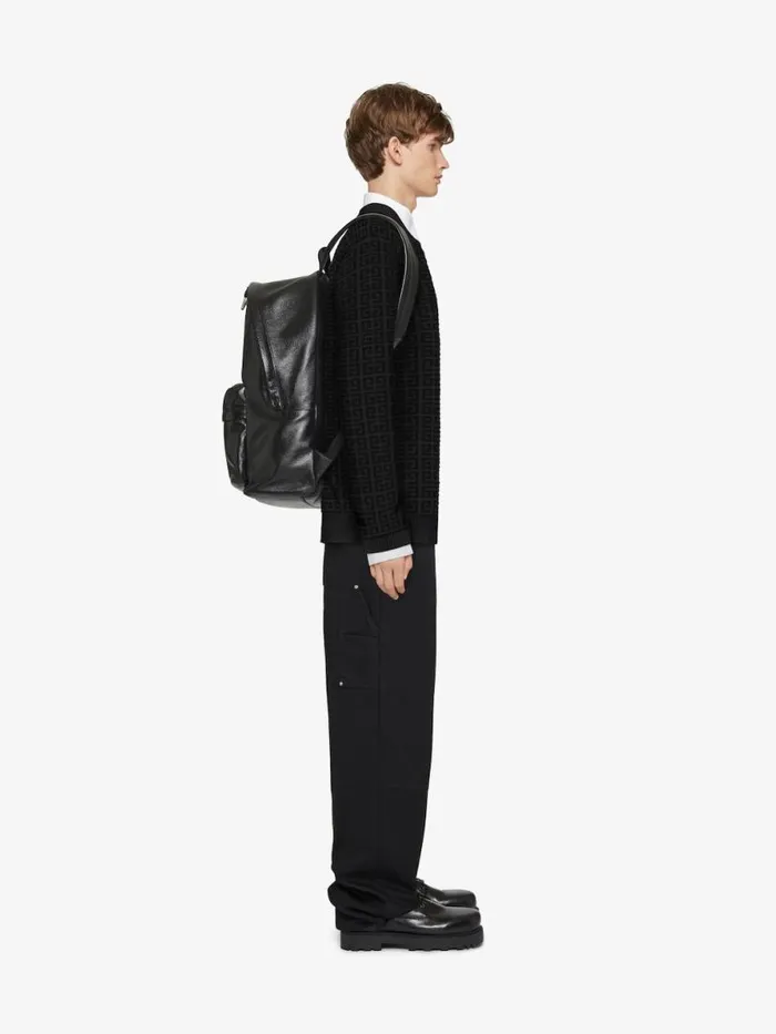 Men Knitwear Givenchy Sweater In 4G Wool Black