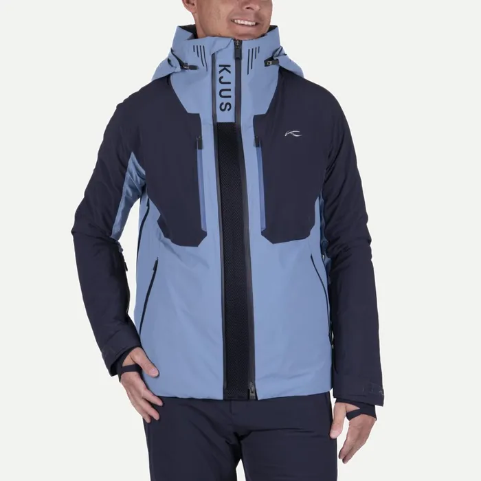 Men Ligety Jacket Neptunedeep Space KJUS Jackets and Vests