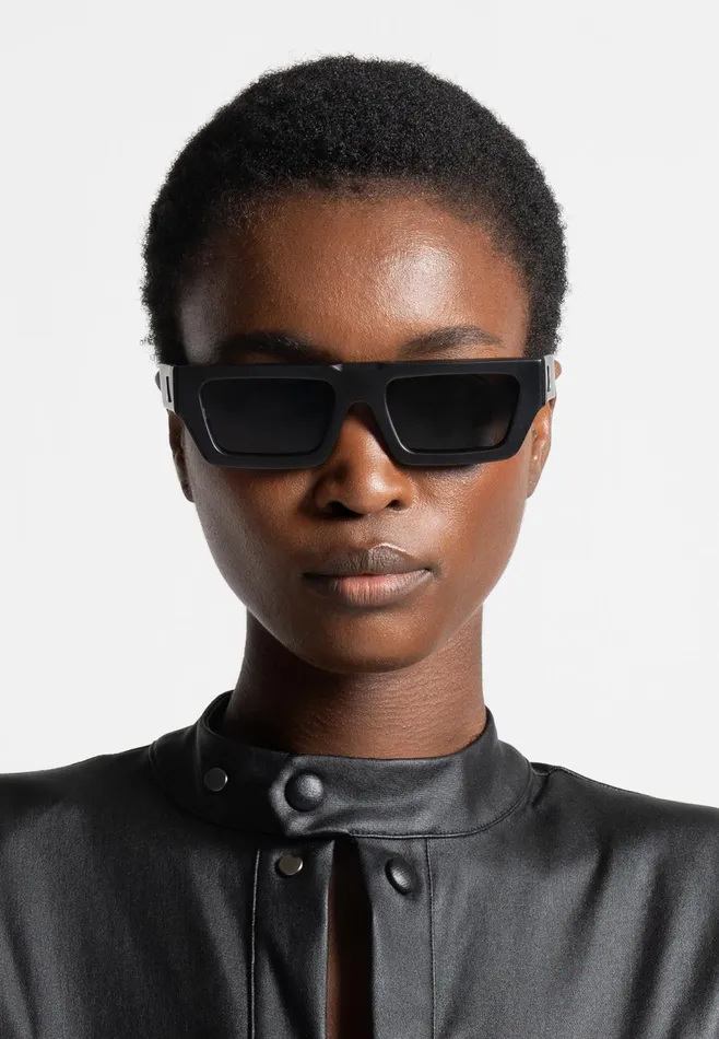 Men Manire De Voir Azur Sunglasses Matte Black