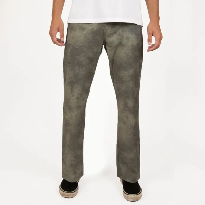 Men Pants and Denim Vissla Hemp No See Ums Eco Elastic Pant Military Wash Men Pants and Denim Vissla Hemp No See Ums Eco Elastic Pant Military Wash