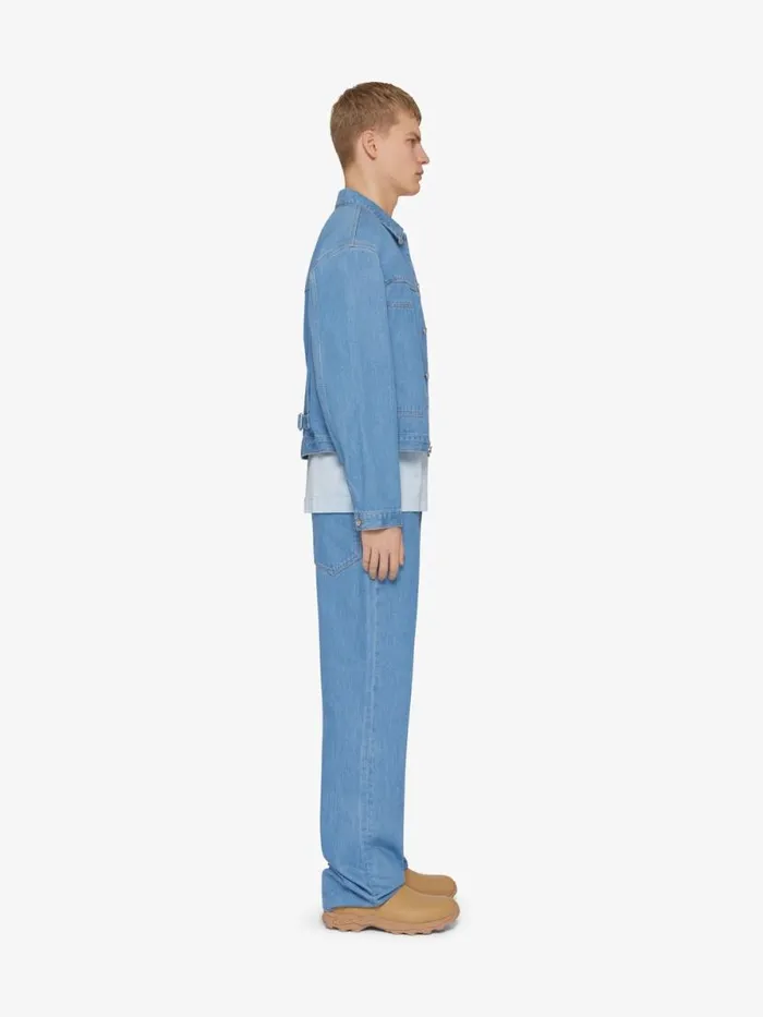 Men Pants and Shorts Givenchy Jeans In Denim Light Blue Men Pants and Shorts Givenchy Jeans In Denim Light Blue
