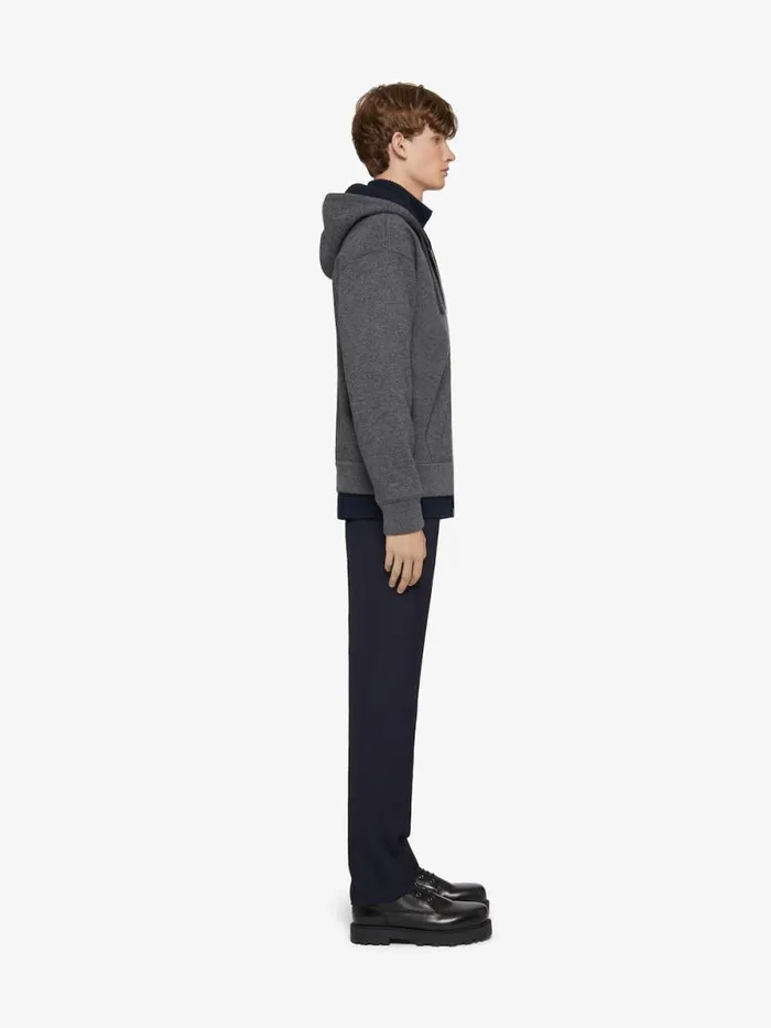 Men Pants and Shorts Givenchy Slim Fit Tailored Pants In Wool Navy
