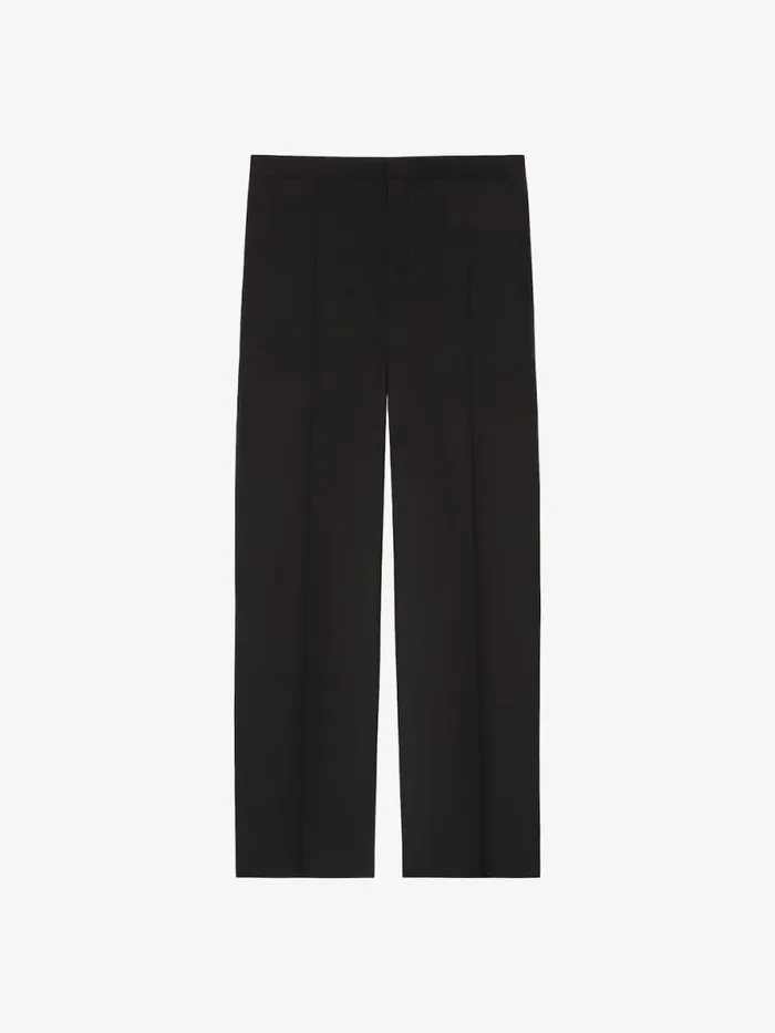 Men Pants and Shorts Givenchy Tailored Pants In Wool Black