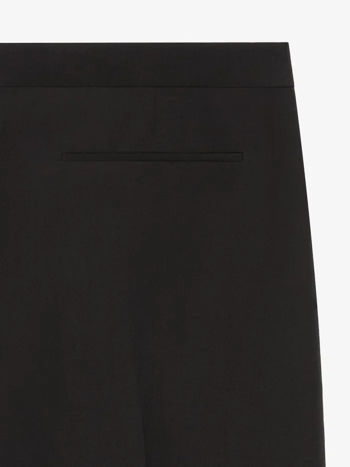 Men Pants and Shorts Givenchy Tailored Pants In Wool Black Men Pants and Shorts Givenchy Tailored Pants In Wool Black