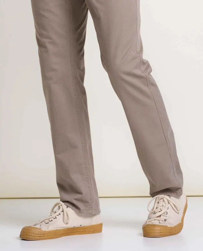 Men Pants Toad and Co Mission Ridge 5 Pocket Lean Pant Dark Chino