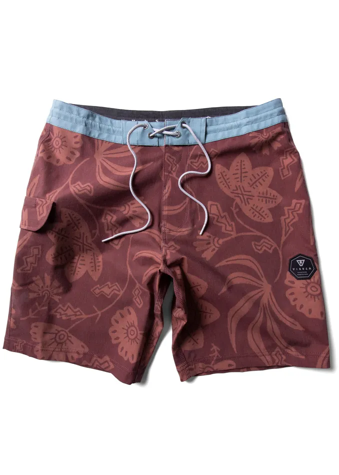 Men Piha 1858243 Boardshort Terracotta Boardshorts Vissla