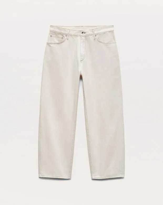 Men rag and bone rbBAGGY Fit Jeans Ecru Jeans