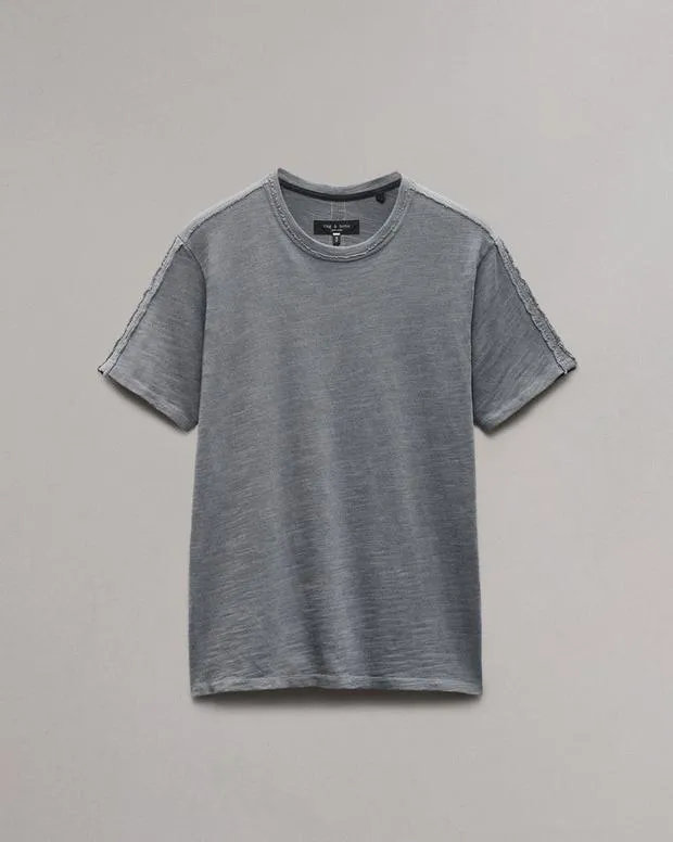 Men RawEdge Flame Tee Smoke Grey TShirts and Henleys rag and bone