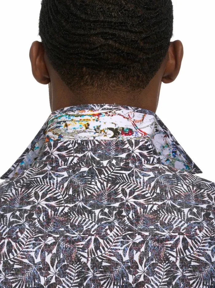 Men Robert Graham Button Down Shirts Aegean Long Sleeve Button Front Shirt Multi