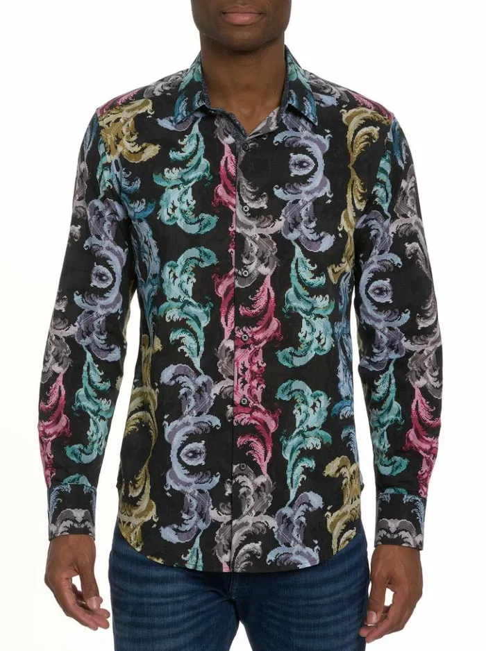 Men Robert Graham Button Down Shirts Balzars Long Sleeve Button Down Shirt Multi Men Robert Graham Button Down Shirts Balzars Long Sleeve Button Down Shirt Multi