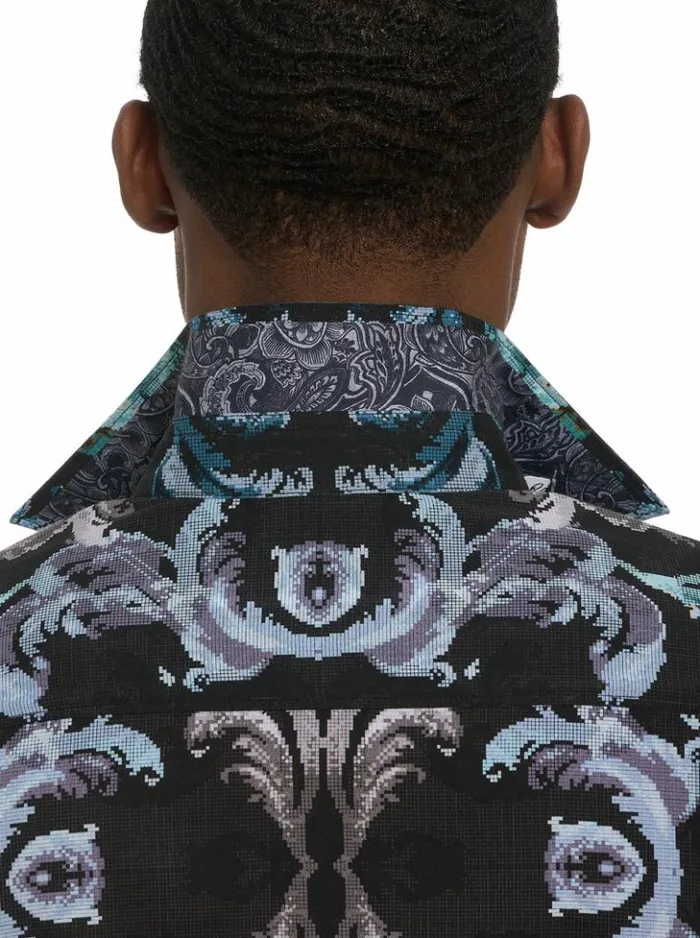 Men Robert Graham Button Down Shirts Balzars Long Sleeve Button Down Shirt Multi