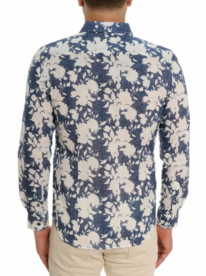 Men Robert Graham Button Down Shirts Dominus Long Sleeve Button Down Shirt Multi