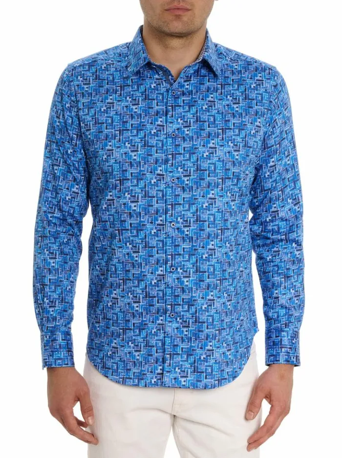 Men Robert Graham Button Down Shirts Seas The Day Long Sleeve Button Down Shirt Classic Men Robert Graham Button Down Shirts Seas The Day Long Sleeve Button Down Shirt Classic