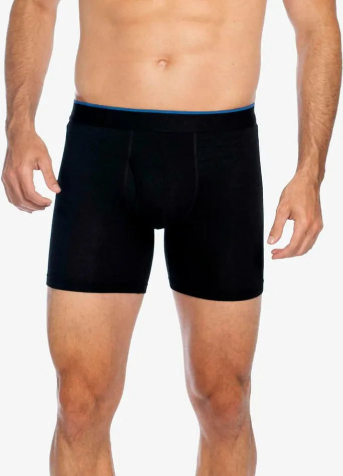 Men Robert Graham Pajamas and Underwear 3pk Black Boxer Briefs Black