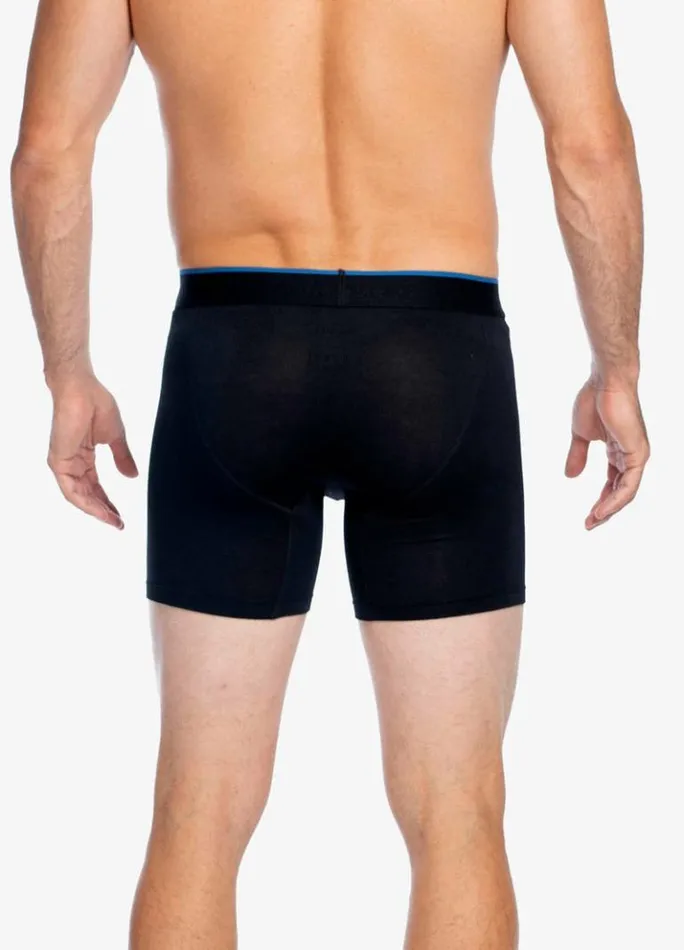 Men Robert Graham Pajamas and Underwear 3pk Black Boxer Briefs Black