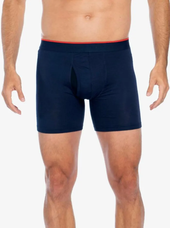 Men Robert Graham Pajamas and Underwear 3pk Boxer Briefs Navy