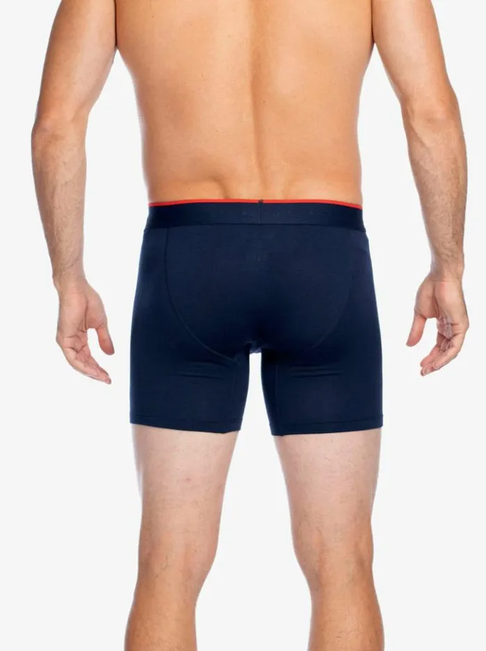 Men Robert Graham Pajamas and Underwear 3pk Boxer Briefs Navy