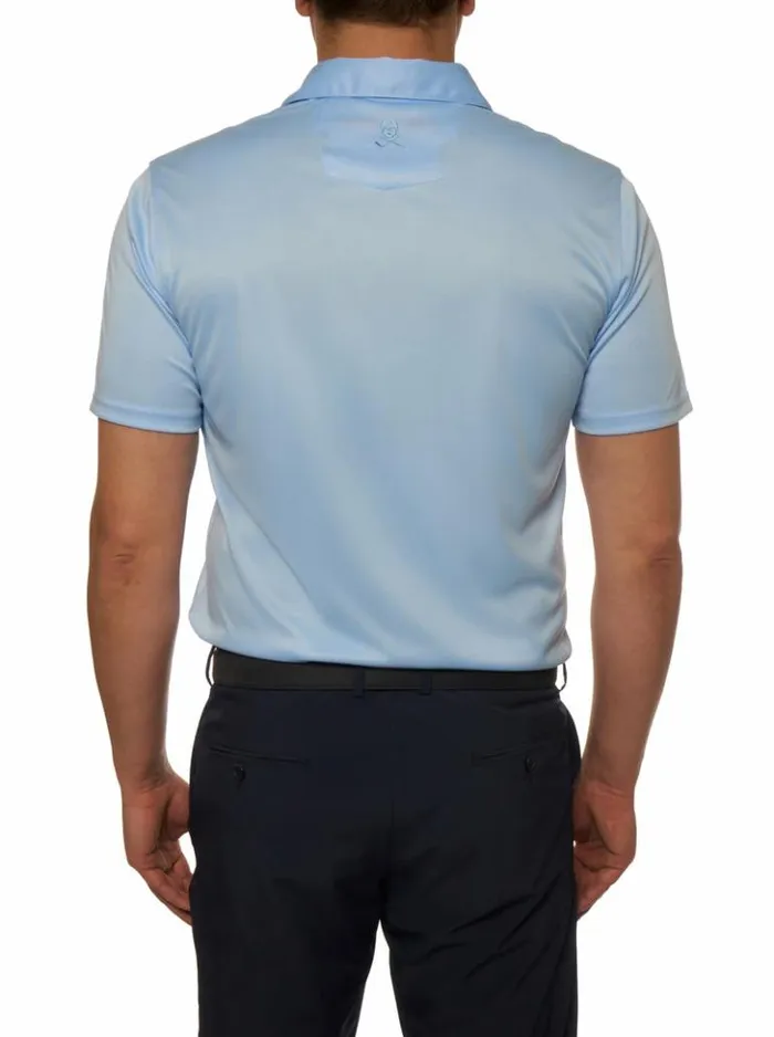 Men Robert Graham Polos and TShirts Axelsen Performance Polo White