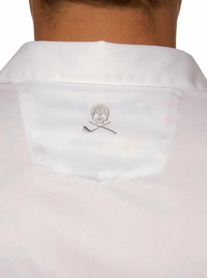 Men Robert Graham Polos and TShirts Axelsen Performance Polo White